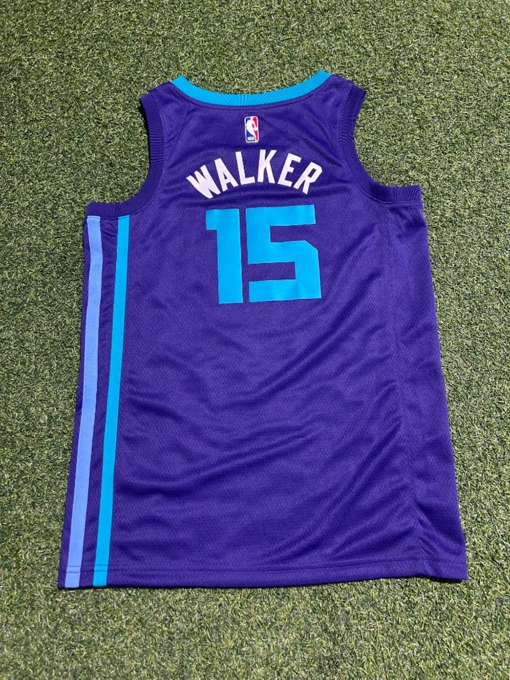 Mens Nike Air Jordan Charlotte Hornets Kemba Walker NBA Basketball Jersey